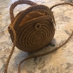 Straw bag